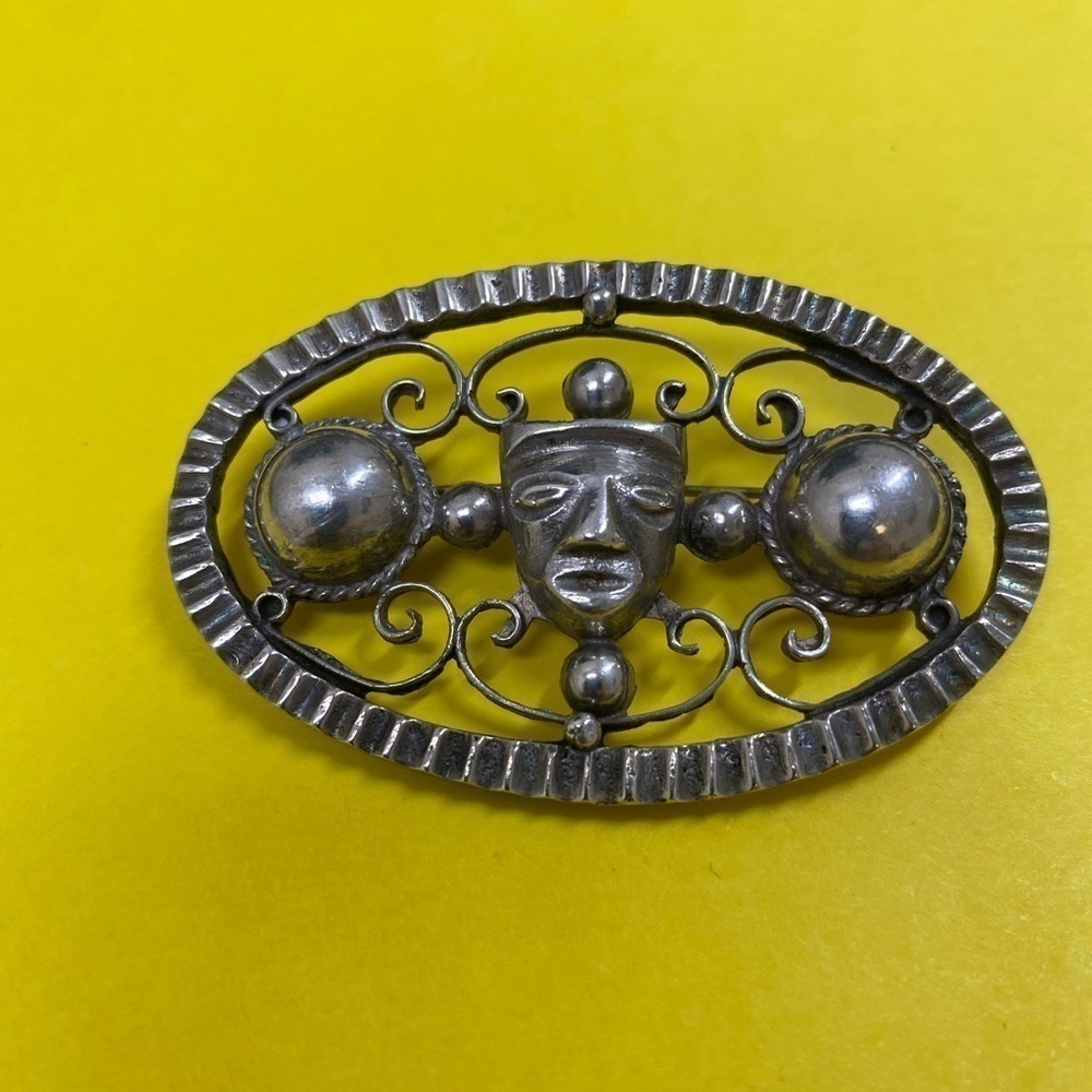 Sterling silver pin vintage
